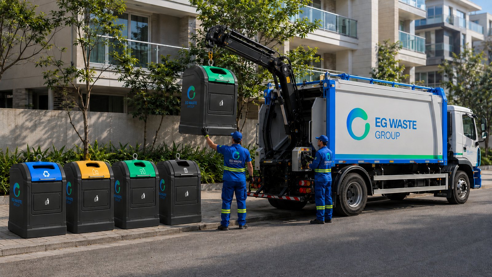 Contentores de superfície EG Waste Group
